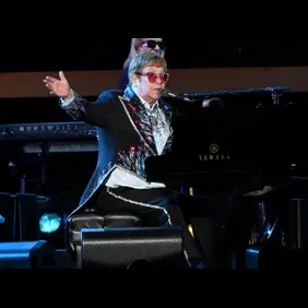 Elton John Performs At Dodger Stadium