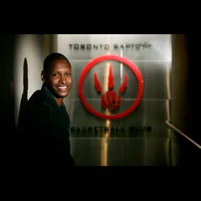 RAPTORS MASAI UJIRI--07/30/07--Toronto Raptors add Denver Nuggets international scout Masai Ujiri ,