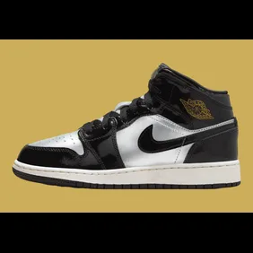 Air-Jordan-1-Mid-SE-GS-Black-Metallic-Gold-Metallic-Silver-FZ3938-001-1